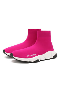 Текстильные кроссовки Speed Balenciaga