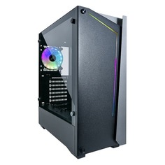 Корпус ATX FORMULA V-LINE 205X-02, Midi-Tower, без БП, черный