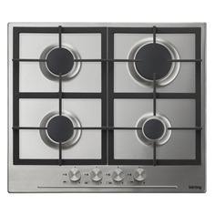 Варочная панель KORTING HG665CX, независимая, нержавеющая сталь