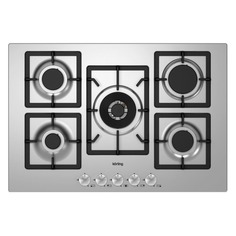 Варочная панель KORTING HG797CTX, независимая, нержавеющая сталь