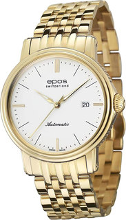 Швейцарские мужские часы в коллекции Emotion Мужские часы Epos 3390.152.22.10.32