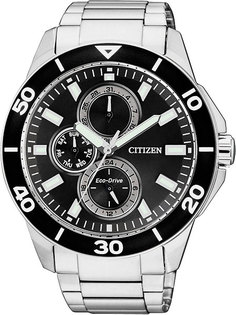 Японские мужские часы в коллекции Eco-Drive Мужские часы Citizen AP4030-57E