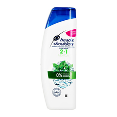 Шампунь и бальзам-ополаскиватель для волос HEAD & SHOULDERS МЕНТОЛ 2 в 1 против перхоти 300 мл