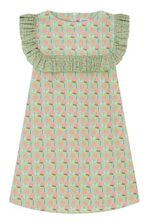 Хлопковый сарафан с кокеткой без рукавов Bubbles