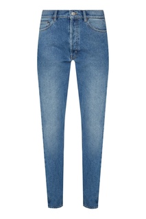 Голубые джинсы с потертостями Balenciaga Man