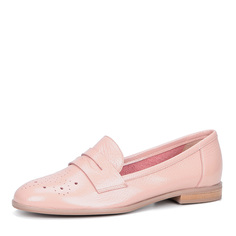 Лоферы Розовые лоферы из лакированной кожи Respect