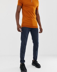 Темно-синие чиносы Replay Hyperflex - Темно-синий