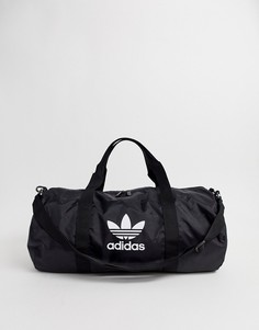 Черная дорожная сумка с логотипом adidas Originals - Черный