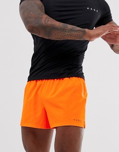 Оранжевые спортивные шорты из быстросохнущей ткани ASOS 4505 - Оранжевый
