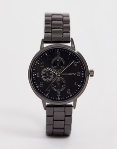 Наручные часы цвета пушечной бронзы ASOS DESIGN - Серый
