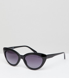 Солнцезащитные очки кошачий глаз Missguided - Черный