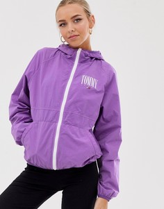 Ветровка на молнии с логотипом Tommy Jeans - Фиолетовый
