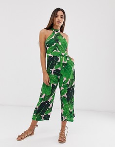 Комбинезон с тропическим принтом AX Paris - Мульти