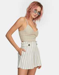 Шорты в стиле рустик Stradivarius