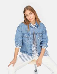 Джинсовая куртка Stradivarius