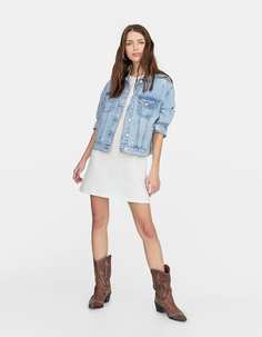 Джинсовая куртка Stradivarius