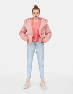 Стеганая куртка в стиле oversize Stradivarius