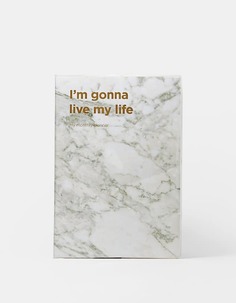 Ежедневник с надписью Im gonna live my life Stradivarius