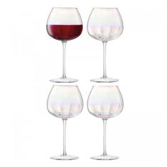 Наборы бокалов для красного вина LSA Набор из 4 бокалов для красного вина Pearl 460 мл