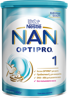 Молочная смесь 1 Optipro (с рождения) 400 г Nestle