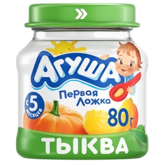 Пюре Тыква с 5 мес. 80 г Агуша