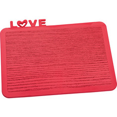 Разделочная доска красная Koziol Happy Board Love (3249583)