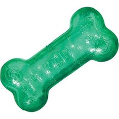 Игрушка KONG Squeezz Crackle Bone Medium Косточка хрустящая средняя 15х4см для собак