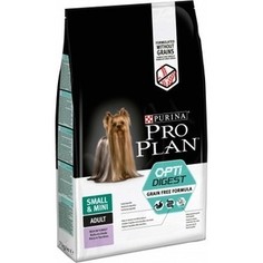 Сухой корм PRO PLAN OPTIDIGEST Grain Free Small & Mini беззерновой с индейкой для собак мелких пород с чувствительным пищеварением 7кг (12399414)