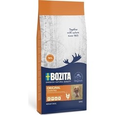 Сухой корм BOZITA Grain Free Original with Chicken 26/16 беззерновой с курицей для взрослых собак 14кг (13024)