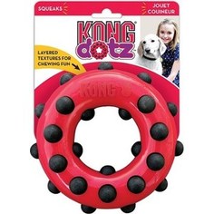 Игрушка KONG Dotz Circle Large Кольцо большое 15см для собак