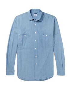 Джинсовая рубашка Aspesi