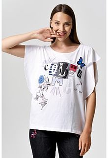 Футболка с принтом Desigual