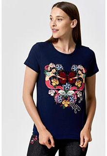 Футболка с принтом Desigual