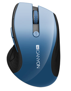 Мышь Canyon CNS-CMSW01BL Blue Gray