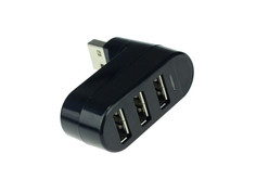 Хаб USB Orient CU-212 USB M - 3xUSB F Black 30796