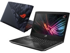Ноутбук ASUS ROG GL503GE-EN296T 90NR0084-M06000 (Intel Core i5-8300H 2.3GHz/16384Mb/1000Gb + 256Gb SSD/No ODD/nVidia GeForce GTX 1050 Ti 4096Mb/Wi-Fi/Cam/15.6/1920x1080/Windows 10 64-bit)