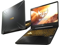 Ноутбук ASUS ROG FX705DU-AU024T 90NR0281-M00960 (AMD Ryzen 7 3750H 2.3GHz/8192Mb/512Gb SSD/No ODD/nVidia GeForce GTX 1660 Ti 6144Mb/Wi-Fi/Cam/17.3/1920x1080/Windows 10 64-bit)