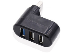 Хаб USB Orient CU-312 USB M - 3xUSB F Black 30797