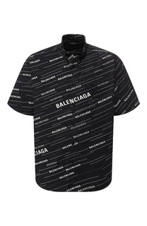 Хлопковая рубашка Balenciaga