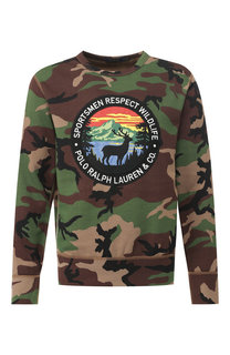 Хлопковый свитшот Polo Ralph Lauren