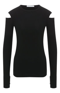 Хлопковый пуловер Helmut Lang