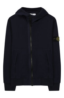 Хлопковый кардиган с капюшоном Stone Island