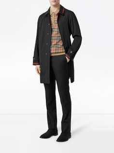 Burberry пальто с логотипом