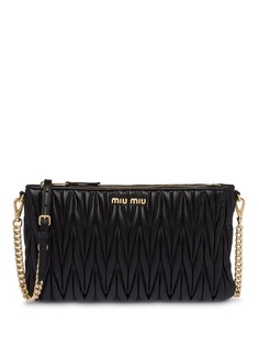 Miu Miu стеганый клатч