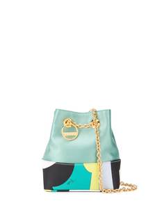 Emilio Pucci сумка-ведро Vallauris Bonita с принтом