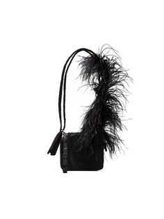 MarquesAlmeida сумка со страусиными перьями