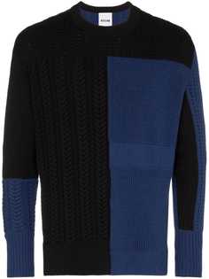 Koché джемпер в стиле колор-блок