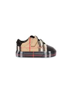 Burberry Kids кеды в клетку Vintage Check