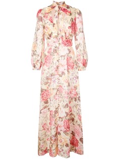 Zimmermann платье макси с бантом
