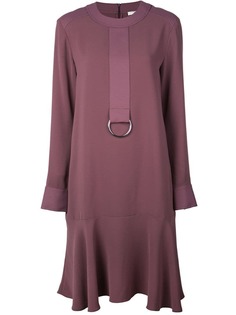 Tibi платье Triacetate с заниженной талией